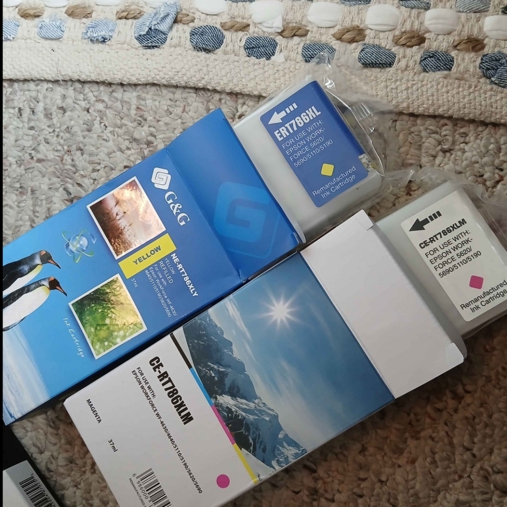 Epson Yellow&Magenta WF 5620/5690/5110/5190